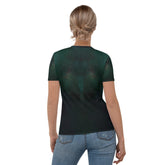 Front view of NS-809 women's stylish t-shirt